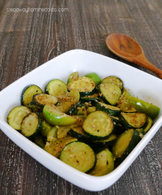 Sautéed Tomatillos and Zucchini - Step Away From The Carbs