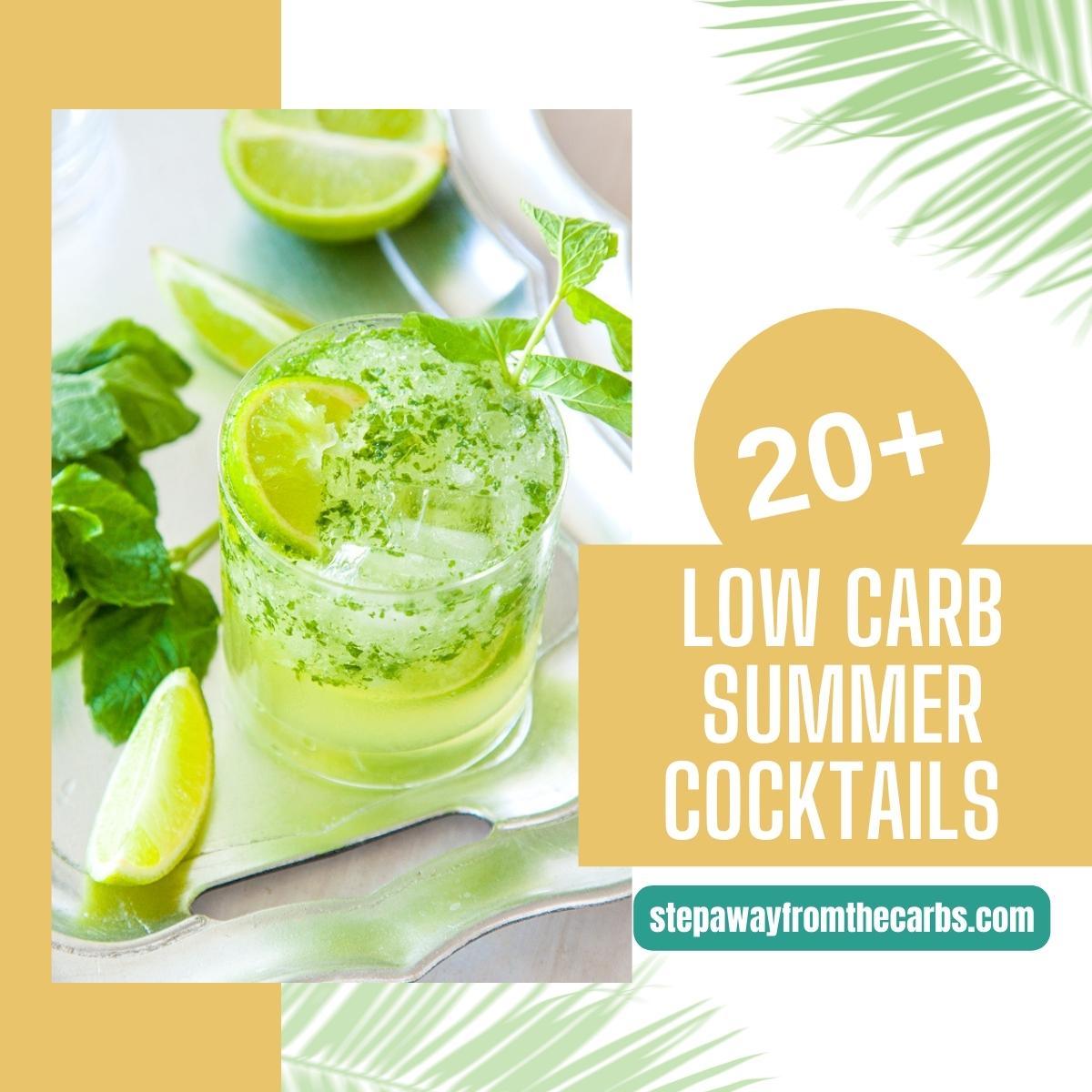 20+ Low Carb Summer Cocktails