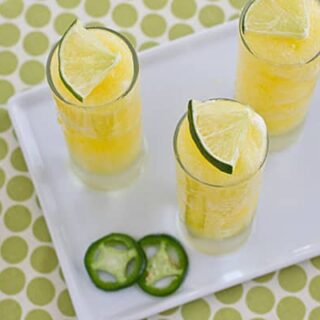 Pineapple Jalapeno Granita