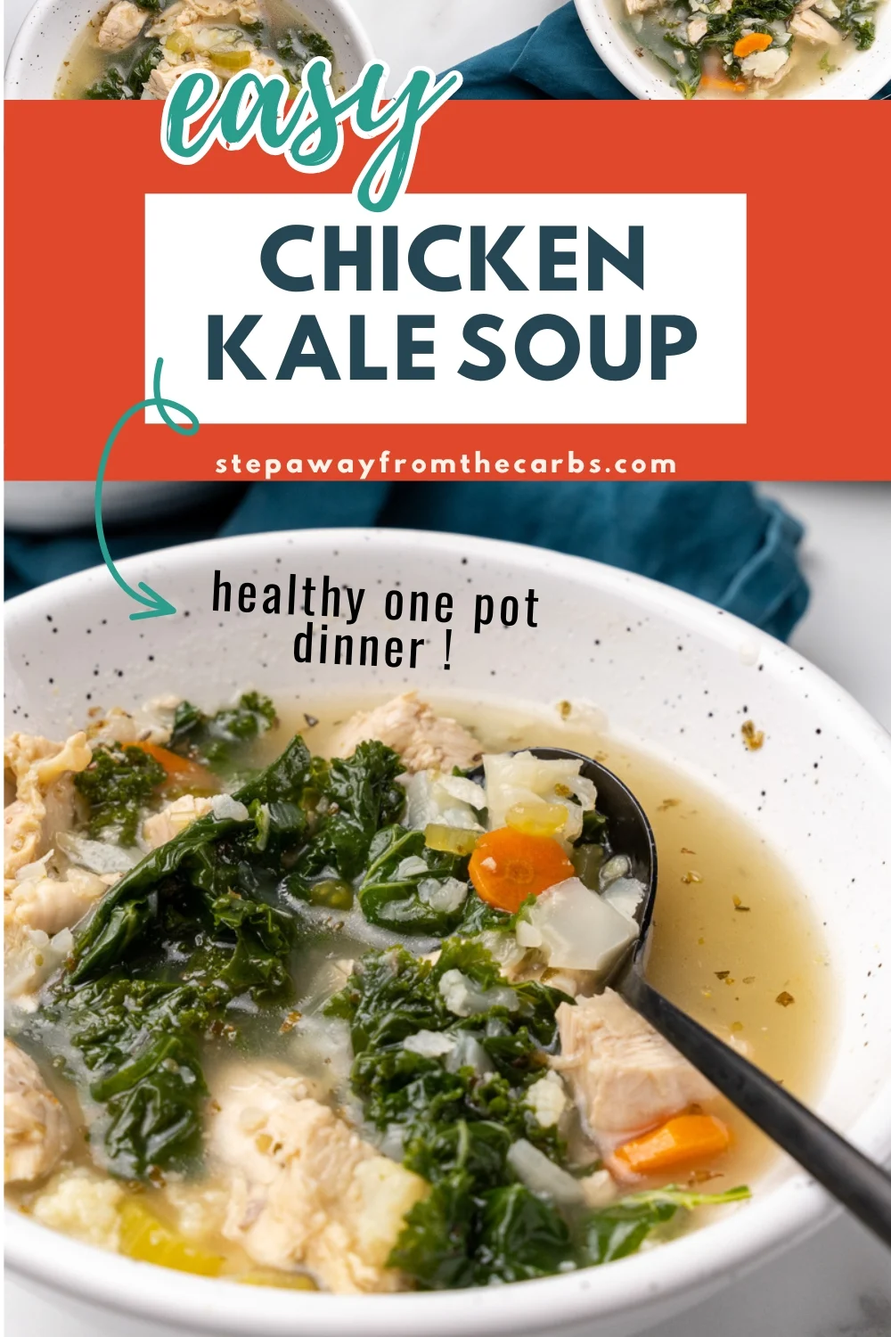 kale and chicken soup