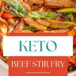 keto beef stir fry