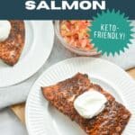 Mexican seasoned salmon