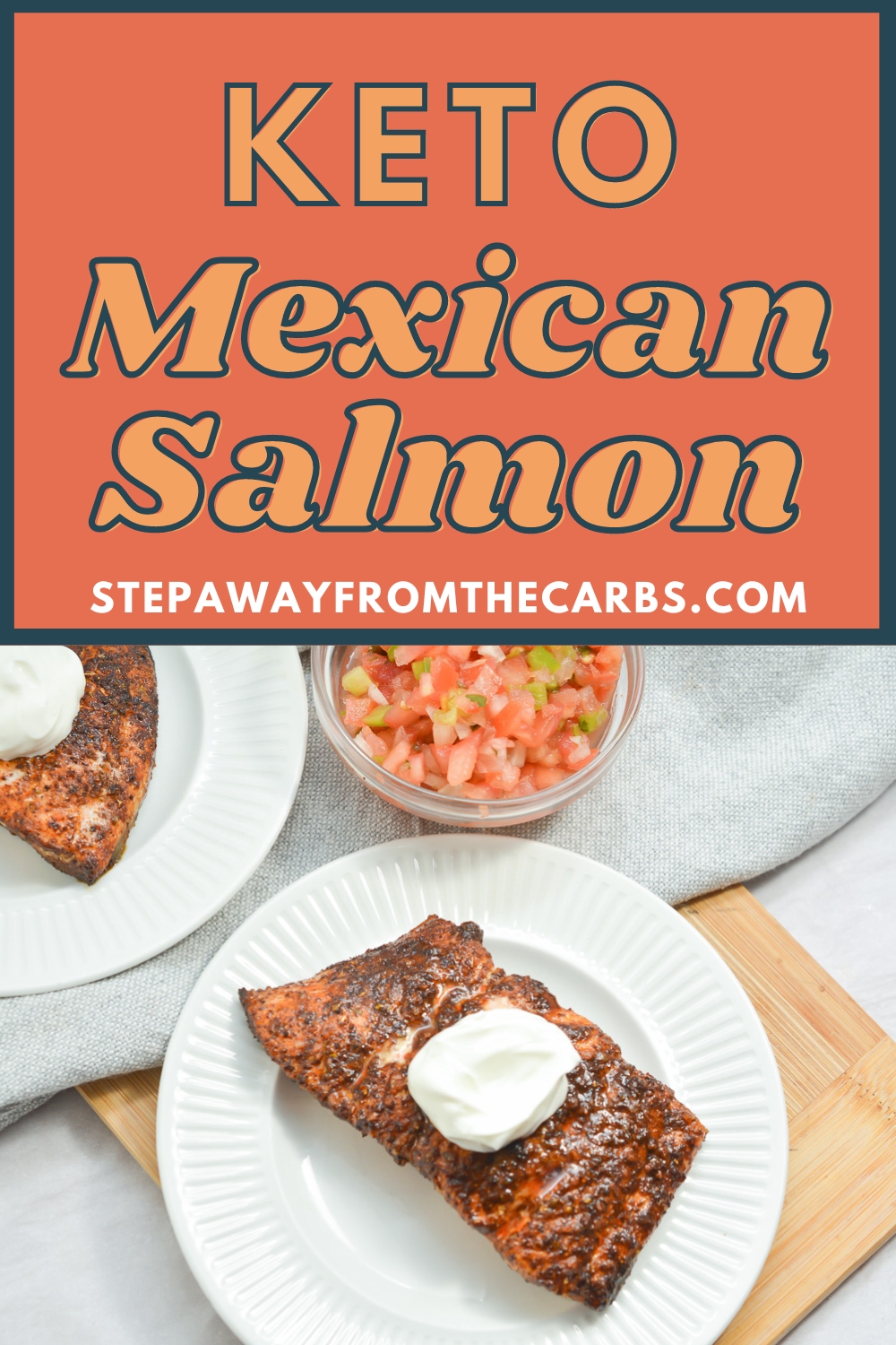 Mexican seasoned salmon