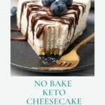 no bake keto cheesecake