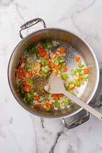 kale and chicken soup