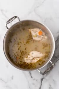 kale and chicken soup