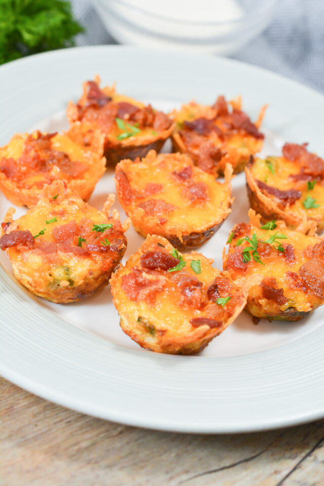 Cheesy Keto Cauliflower Bites - Step Away From The Carbs