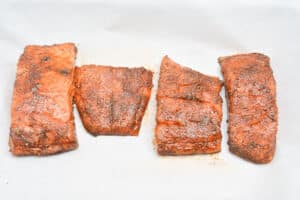 Mexican seasoned salmon
