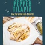 how to make baked lemon pepper tilapia fish