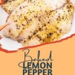 how to make baked lemon pepper tilapia fish