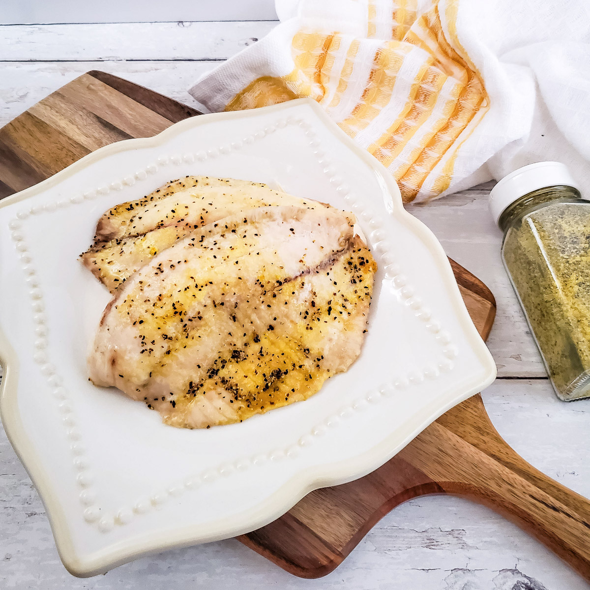 how to make baked lemon pepper tilapia fish