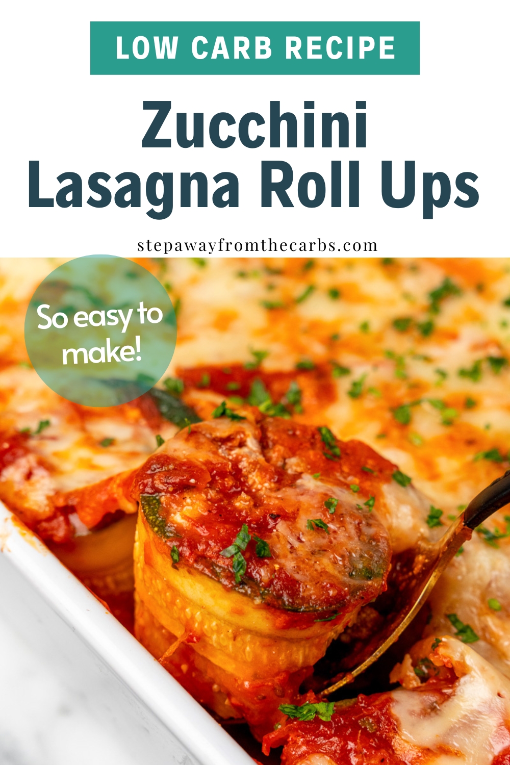 zucchini lasagna rolls