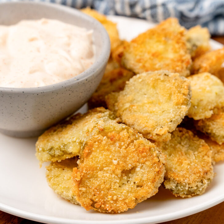 Keto Fried Pickles Step Away From The Carbs