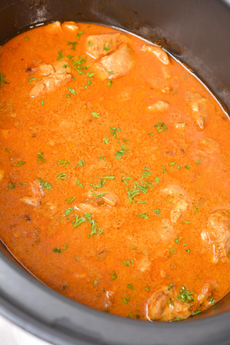 crock pot butter chicken