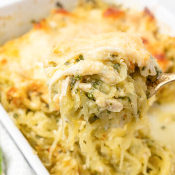 spaghetti squash pasta