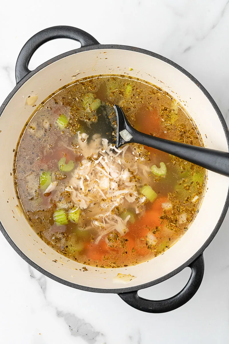 low carb noodle soup