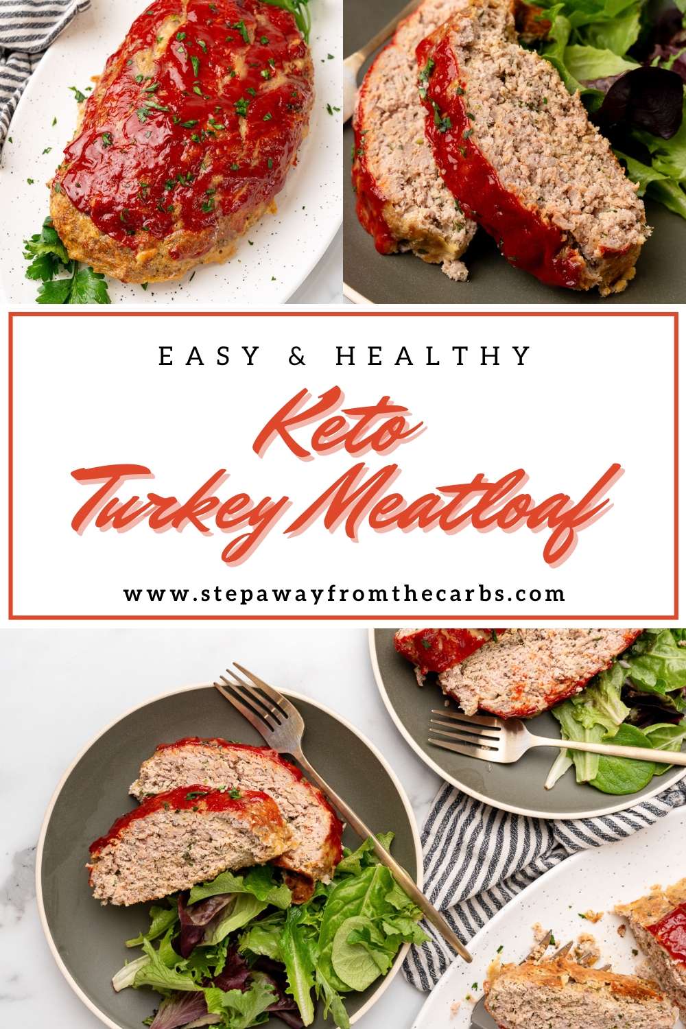keto ground turkey meatloaf