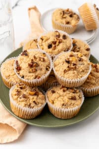 low carb banana muffins