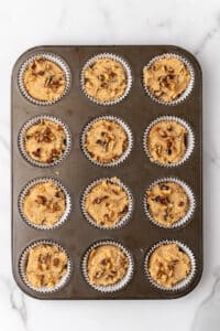 low carb banana muffins
