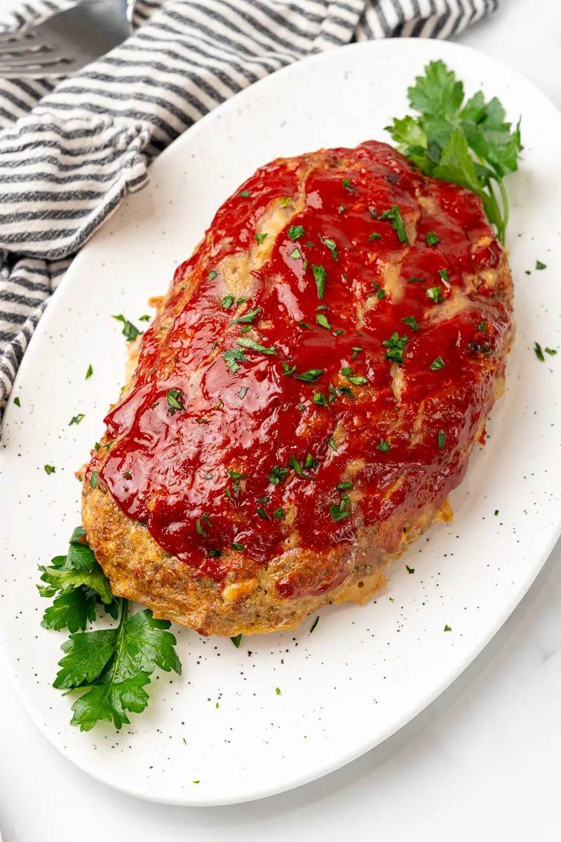keto ground turkey meatloaf