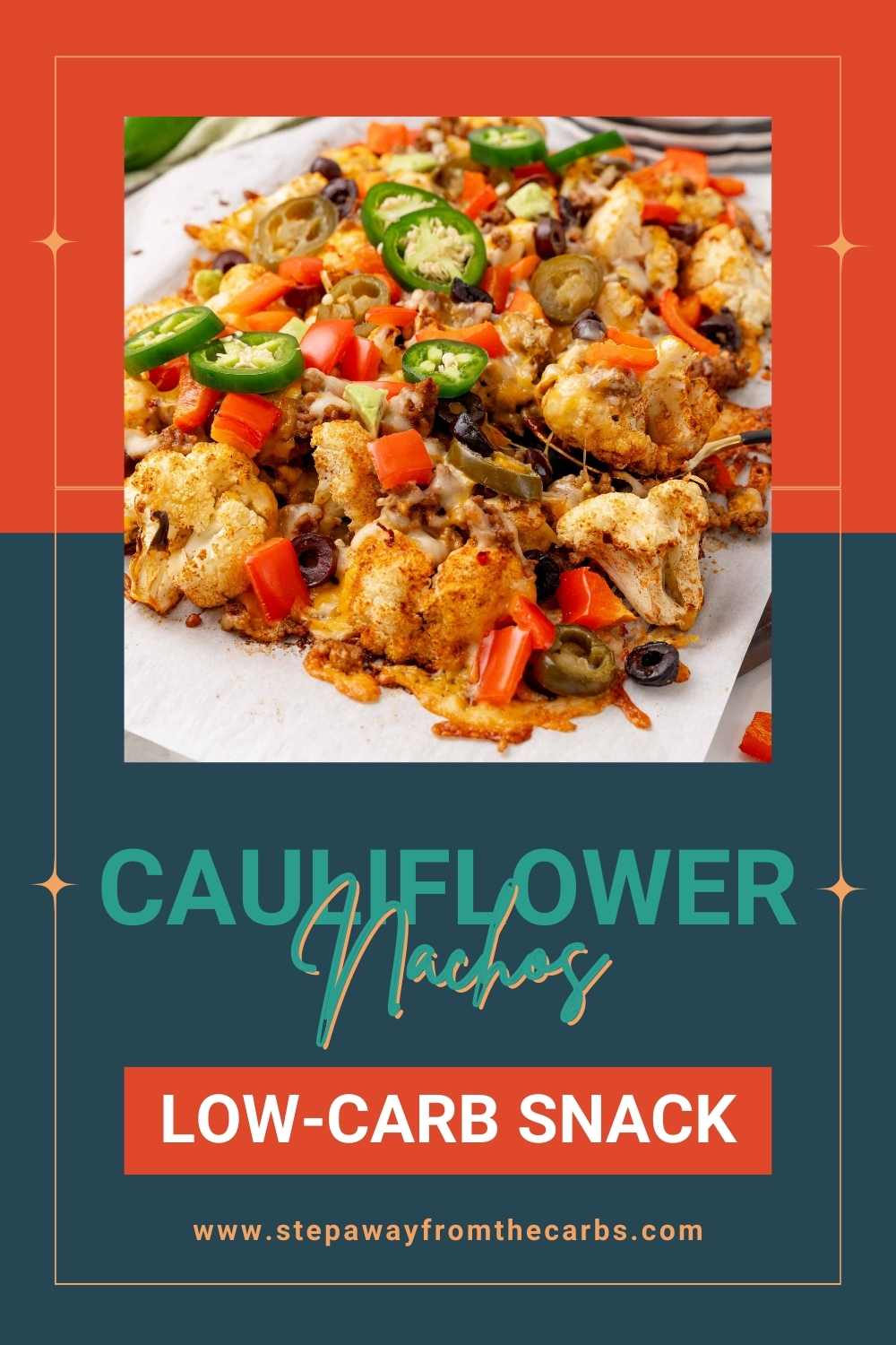 low-carb cauliflower nachos