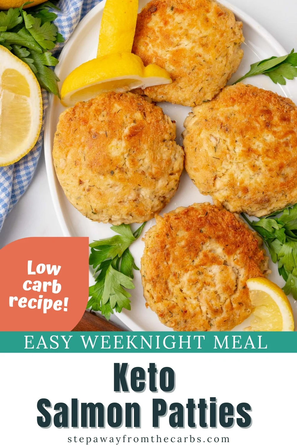 salmon patties keto recipe