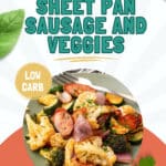 sheet pan sausage bake