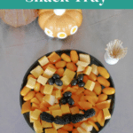 Keto Halloween Snack Tray Pinterest graphic