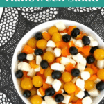 Low Carb Halloween Salad Pinterest pin