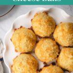 Keto Crispy Cheese Balls Pinterest pin