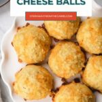Keto Crispy Cheese Balls Pinterest pin